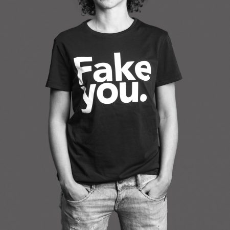 Camiseta Fake You Mujer